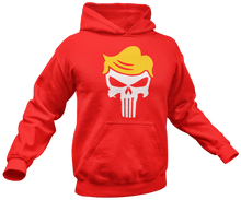 Load image into Gallery viewer, Trump Punisher Skull Hoodie - Crusader Outlet