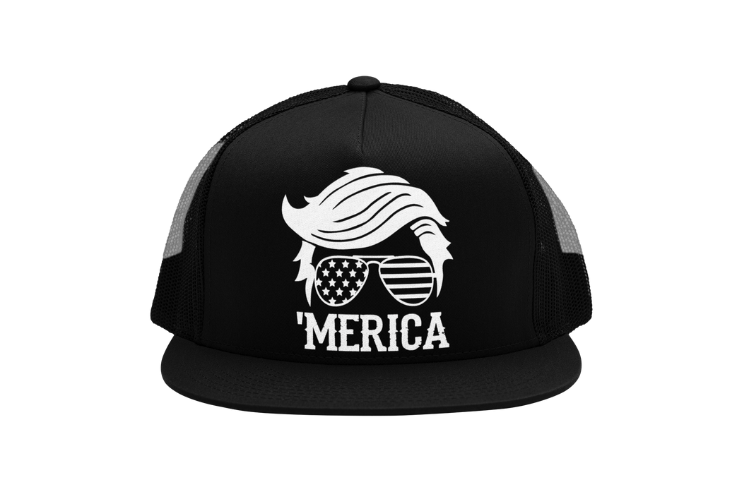 'Merica Trump Trucker Hat