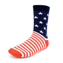 Load image into Gallery viewer, 3 Pack USA American Flag Socks (Women&#39;s)