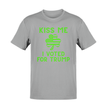 Load image into Gallery viewer, Kiss Me I Voted For Trump, St. Patrick's Day Tee