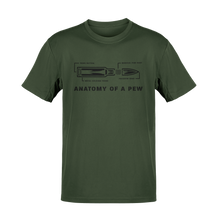 Load image into Gallery viewer, Anatomy of a Pew Tee