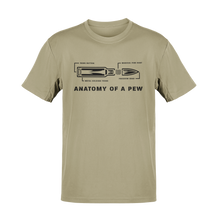Load image into Gallery viewer, Anatomy of a Pew Tee