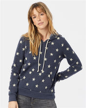 Load image into Gallery viewer, Women&#39;s Navy Stars Hoodie