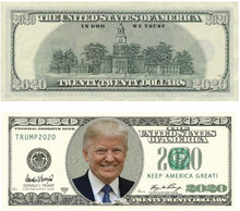 Load image into Gallery viewer, Trump 2020 Dollar Bills-Pack of 100 - Crusader Outlet