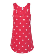 Load image into Gallery viewer, Women&#39;s Red Stars Racerback Tank