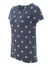 Load image into Gallery viewer, Women&#39;s Navy Stars Tee