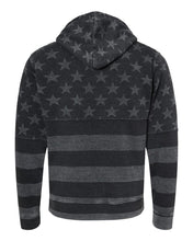 Load image into Gallery viewer, Stars and Stripes Black Hoodie