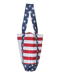 American Flag Boater Tote