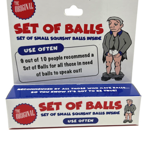 Set of Balls Gag Gift