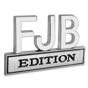 FJB Emblem - Chrome & Black