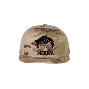 'Merica Trump Trucker Hat