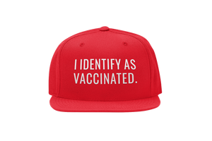 I Identify As Vaccinated Hat