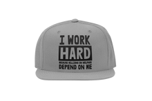 Load image into Gallery viewer, I Work Hard Welfare Hat