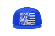 Load image into Gallery viewer, Whiskey Steak Guns &amp; Freedom Hat