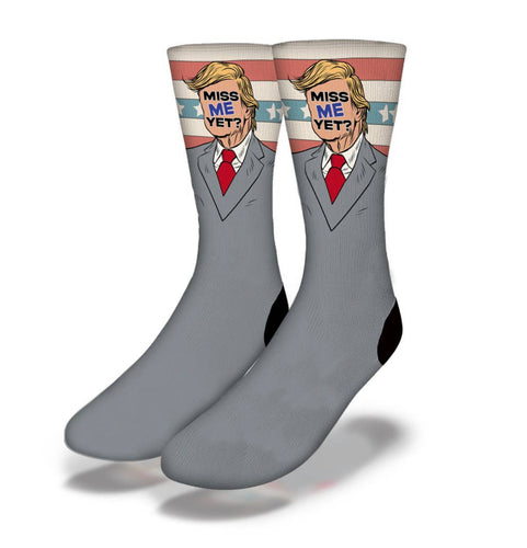 Trump Miss Me Yet Socks