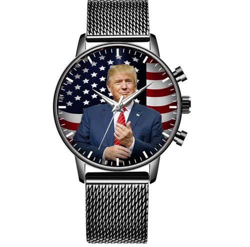 Donald Trump Stainless Steal Watch