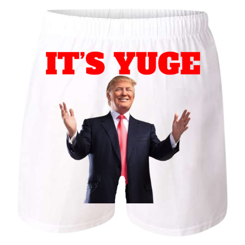 It's Yuge Trump Boxers