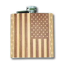 Load image into Gallery viewer, American Flag Flask