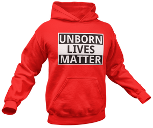 Unborn Lives Matter Hoodie - Crusader Outlet