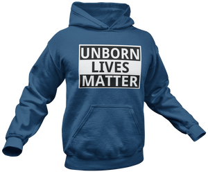 Unborn Lives Matter Hoodie - Crusader Outlet