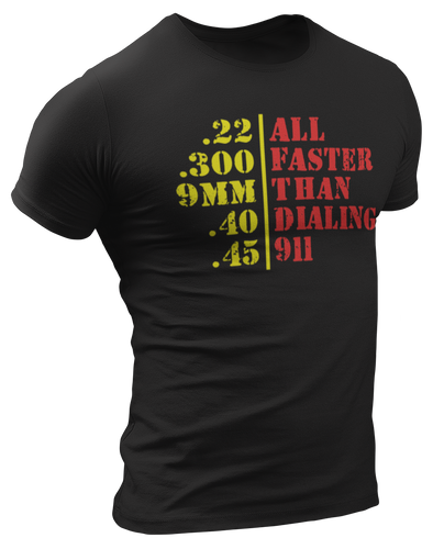 Faster Than 911 Tee