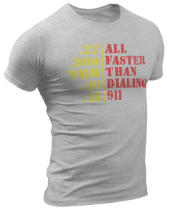 Faster Than 911 Tee