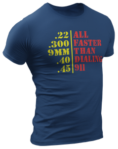 Faster Than 911 Tee