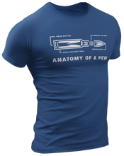 Load image into Gallery viewer, Anatomy of a Pew Tee