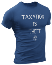 Load image into Gallery viewer, Taxation Is Theft AOC Parody Tee