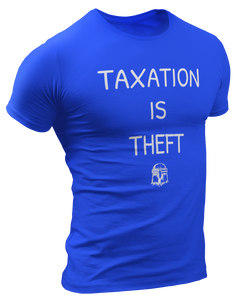 Taxation Is Theft AOC Parody Tee