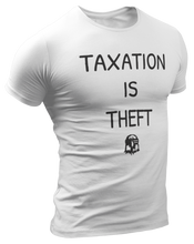 Load image into Gallery viewer, Taxation Is Theft AOC Parody Tee