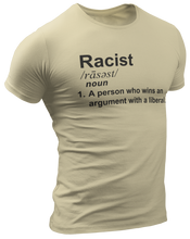 Load image into Gallery viewer, Racist Liberal Definition Tee