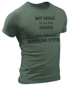 My Mask Is On The Inside Tee
