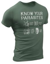 Load image into Gallery viewer, Know Your Parasites Tee