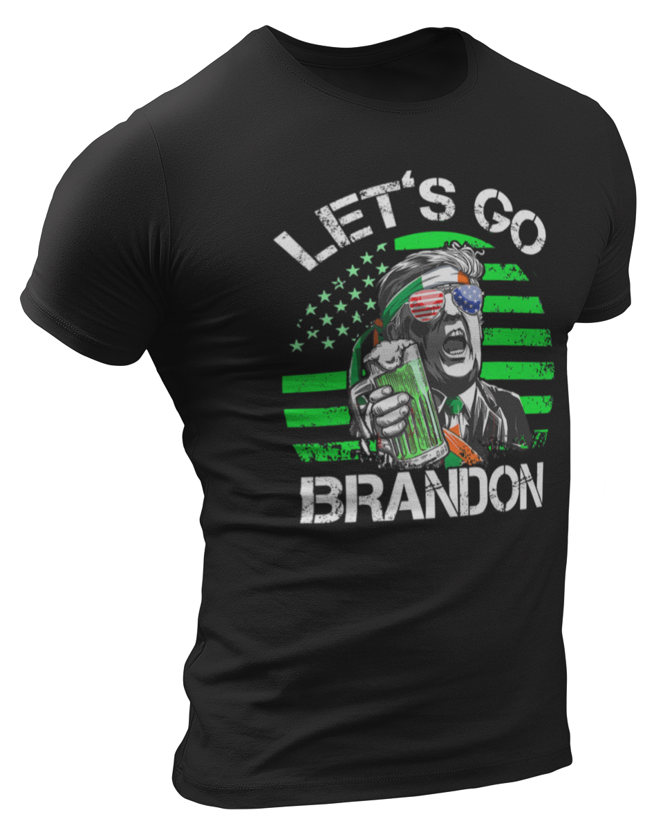 Let's Go Brandon St. Patrick's Day Tee