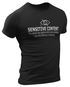 Sensitive Content Tee