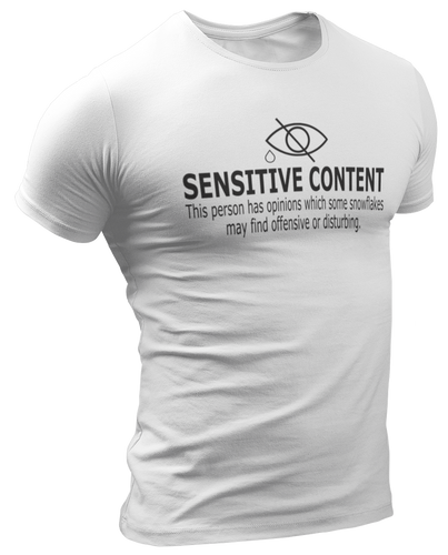 Sensitive Content Tee