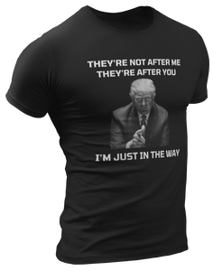 They're Not After Me, They're After You Trump Tee