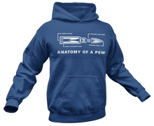 Load image into Gallery viewer, Anatomy of a Pew Hoodie