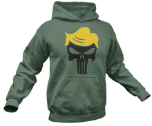 Load image into Gallery viewer, Trump Punisher Skull Hoodie