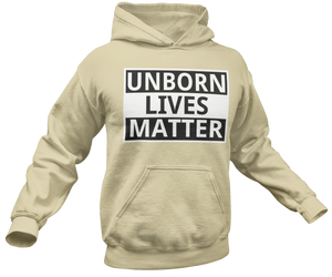 Unborn Lives Matter Hoodie