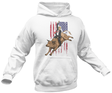 Load image into Gallery viewer, Rodeo Trump Bull Riding Hoodie