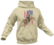 Load image into Gallery viewer, Rodeo Trump Bull Riding Hoodie