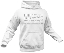 Load image into Gallery viewer, Pledge of Allegiance Hoodie