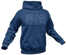 Load image into Gallery viewer, Pledge of Allegiance Hoodie