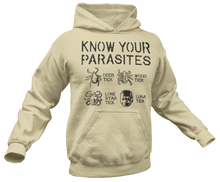 Load image into Gallery viewer, Know Your Parasites Hoodie