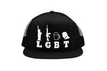 Load image into Gallery viewer, LGBT Trucker Hat
