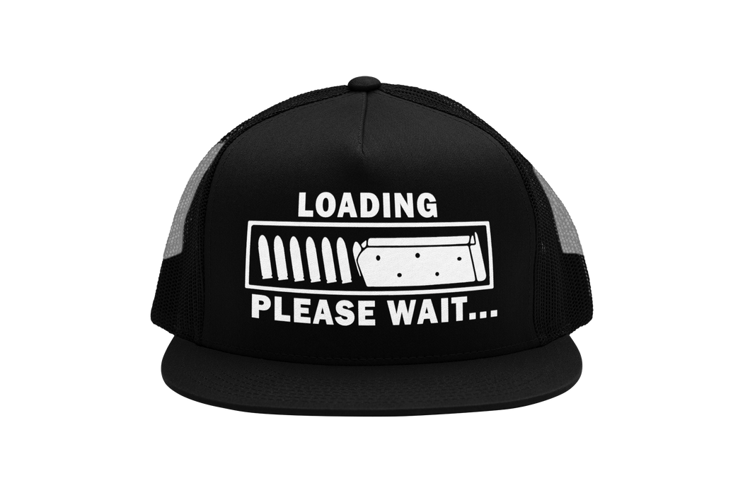 Loading Please Wait Trucker Hat