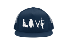 Load image into Gallery viewer, Love Guns Trucker Hat