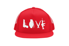 Load image into Gallery viewer, Love Guns Trucker Hat